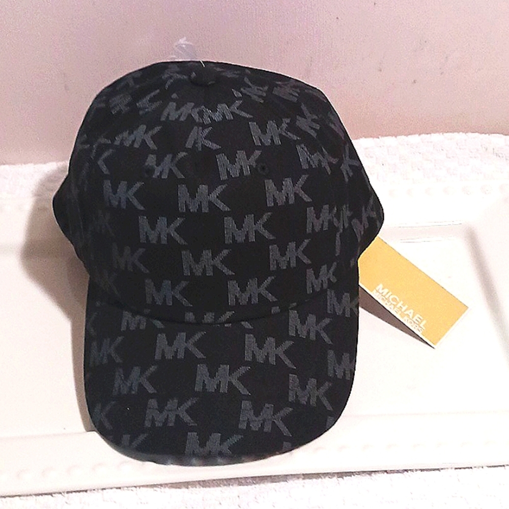 Michael Kors Black Logo Cap. One Size *New Style*
